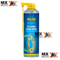 Spray Lubrificante Putoline 500ML Para Correntes Com ou Sem O-ring Sintético O/X-ring - Off Road, Ktm, Gas Gas, Husqvarna, Beta, Sherco - 70289