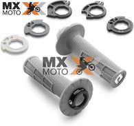 Punho / Manopla LOCK ON Original ODI Cinza para KTM SXF, XCF, SX, XC 2023 a 2025 - EXC, TBI, EXCF 2024 a 2025 / Husqvarna FC, FX, TC, TX 23 a 25 - FE, TE, TBi  24 a 25 - Gas Gas todas 24 a 25 - A46002921000BJ