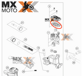 ( PAR ) Juntas do Cilindro Freio Dianteiro e Embreagem para Motos com Freio e Embreagem Brembo para KTM 2000 a 2024 - Husqvarna 2000 a 2024 - Husaberg ate 2013 - Gas Gas 21 a 24 - Freio 50313003000 / 77713003000 - Embreagem 5480200310030 / 54802003000