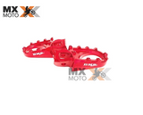 ( No Pix 649,00 ) Pedaleira em Alumínio BMS para KTM SXF / XCF 23 a 25 - EXC / EXCF 2024 - HUSQVARNA FX / TC / TX 23 a 25  - FE / TE 2024 - GAS GAS Todas 2T e 4T 250/300/350 2024