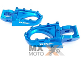 ( No Pix 649,00 ) Pedaleira em Alumínio BMS para KTM SXF / XCF 23 a 25 - EXC / EXCF 2024 - HUSQVARNA FX / TC / TX 23 a 25  - FE / TE 2024 - GAS GAS Todas 2T e 4T 250/300/350 2024