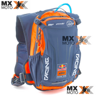 ( No Pix R$ 1599,00 ) Mochila de Hidratação Original KTM Team Baja Red Bull 2 Litros modelo 2024 (Preta e Laranja) - 3RB240001700