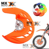 Protetor Disco de Freio Dianteiro ( com eixo 22mm ) para KTM Todas 2T e 4T 2016 a 2024 / Husqvarna Todas 2T e 4T 2016 a 2024 / GAS GAS 21 a 24 ( todas )