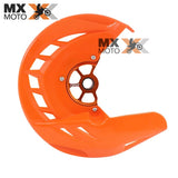 Protetor Disco de Freio Dianteiro ( com eixo 22mm ) para KTM Todas 2T e 4T 2016 a 2024 / Husqvarna Todas 2T e 4T 2016 a 2024 / GAS GAS 21 a 24 ( todas )