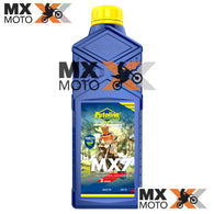 Óleo Putoline MX7 2T 1L 100% Sintético para Motos 2 Tempos para Misturar na Gasolina - Off Road, Ktm, Gas Gas, Husqvarna, Beta, Sherco 70275