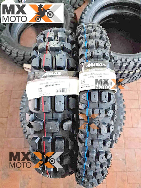 No Pix R$ 1750,00 - Par Pneu Mitas MC-23 ROCKRIDER - Dianteiro 90/90-21 ( 54R ) / Traseiro 140/80-18 ( 70R )