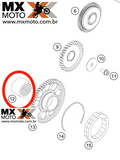 Rolamento da Engrenagem de Partida Original KTM 250 a 525 99 a 13 - FREEWHEEL GEAR - 0618301617
