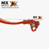 Pedal de Freio Traseiro Red Dragon Laranja para KTM SX / SXF / XCF 03 a 15 - EXC / EXCF / XCFW 03 -16 - Husqvarna 14 a 16 / Husaberg 12 a 14 - ASB-120